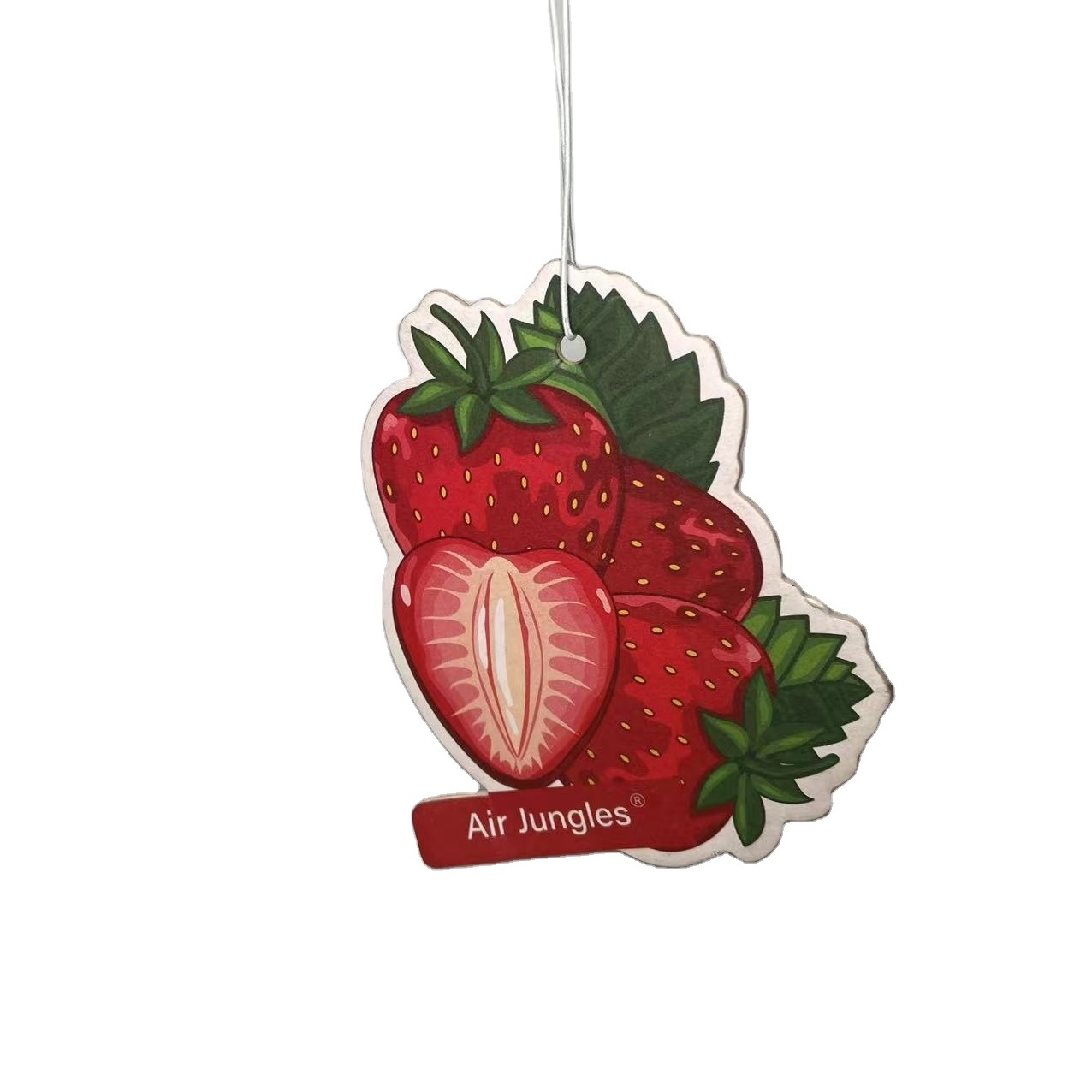 Custom Design Decorative Auto Hanging Perfume Paper Car Air Freshener