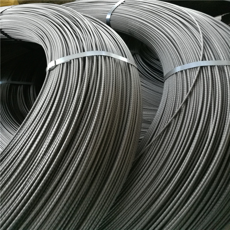 Cold Heading Carbon Mild High Tensile Strength 77b 82b Black Prestressed PC Iron Steel Wire