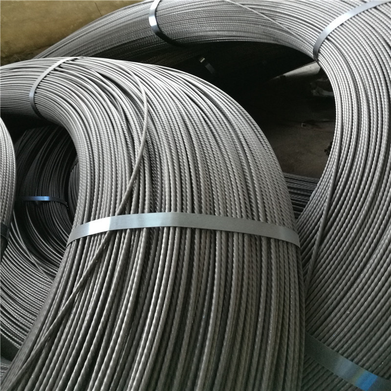 Cold Heading Carbon Mild High Tensile Strength 77b 82b Black Prestressed PC Iron Steel Wire