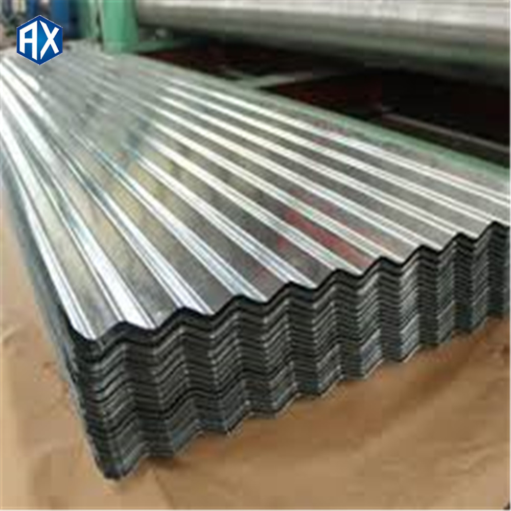 Prepainted Coated Zinc Aluminium Gi Iron Corrugated Steel Roofing Sheet