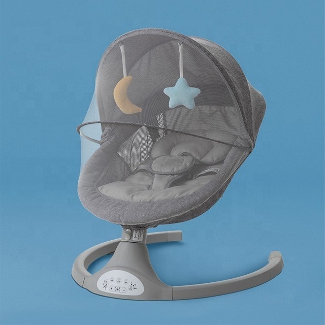 Electronic baby swing