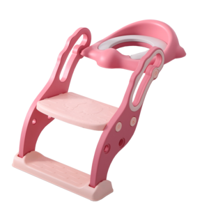 2022 High Quality Folding Portable Baby Potty Training Seat Step Stool Ladder Potty Chair Toilet