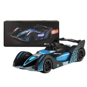 Wholesale F1 Spray Drift Racing High Speed Music Light 2.4Ghz Remote Control Car RC Electric Toys Cars for Kids Gua 50m