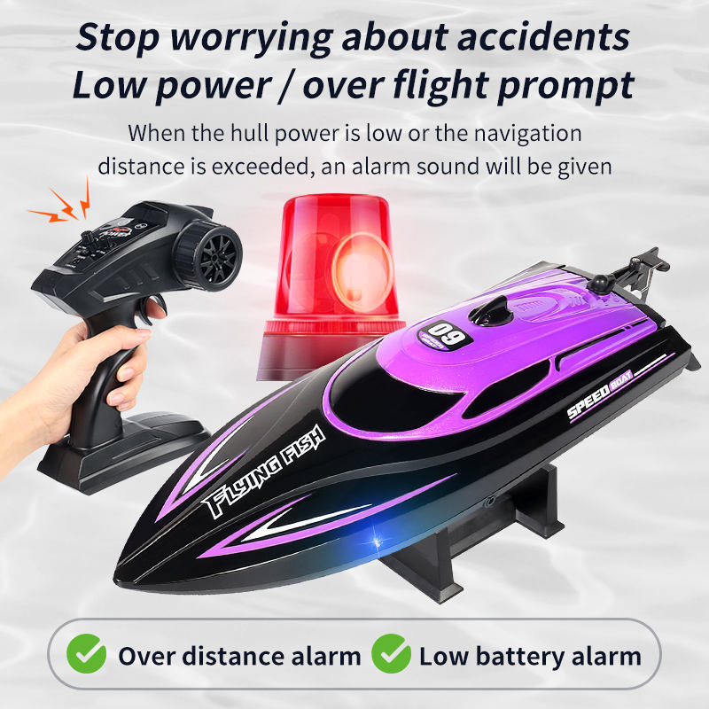 High Quality Electric Rc Racing Boats Toy 20KM/H Remote Control High Speed Boat 2.4G Radio Control Speedboat Toys