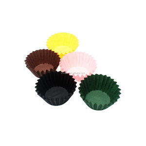 Colorful decor cake stand mini greaseproof paper cupcake liners