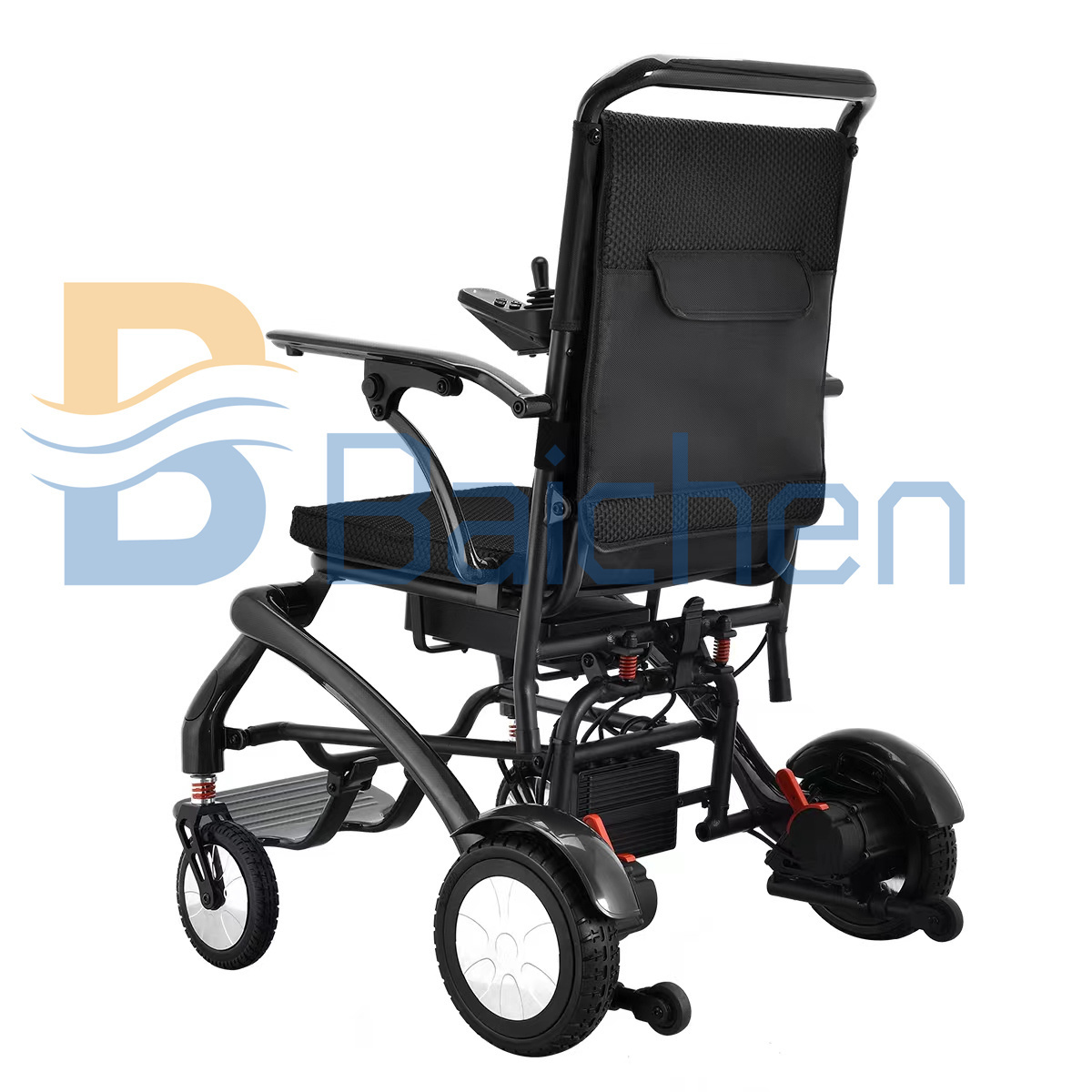 Customized Carbon Fiber Electric Wheelchair Used Foldable Tires Wheels Chair For Elderly