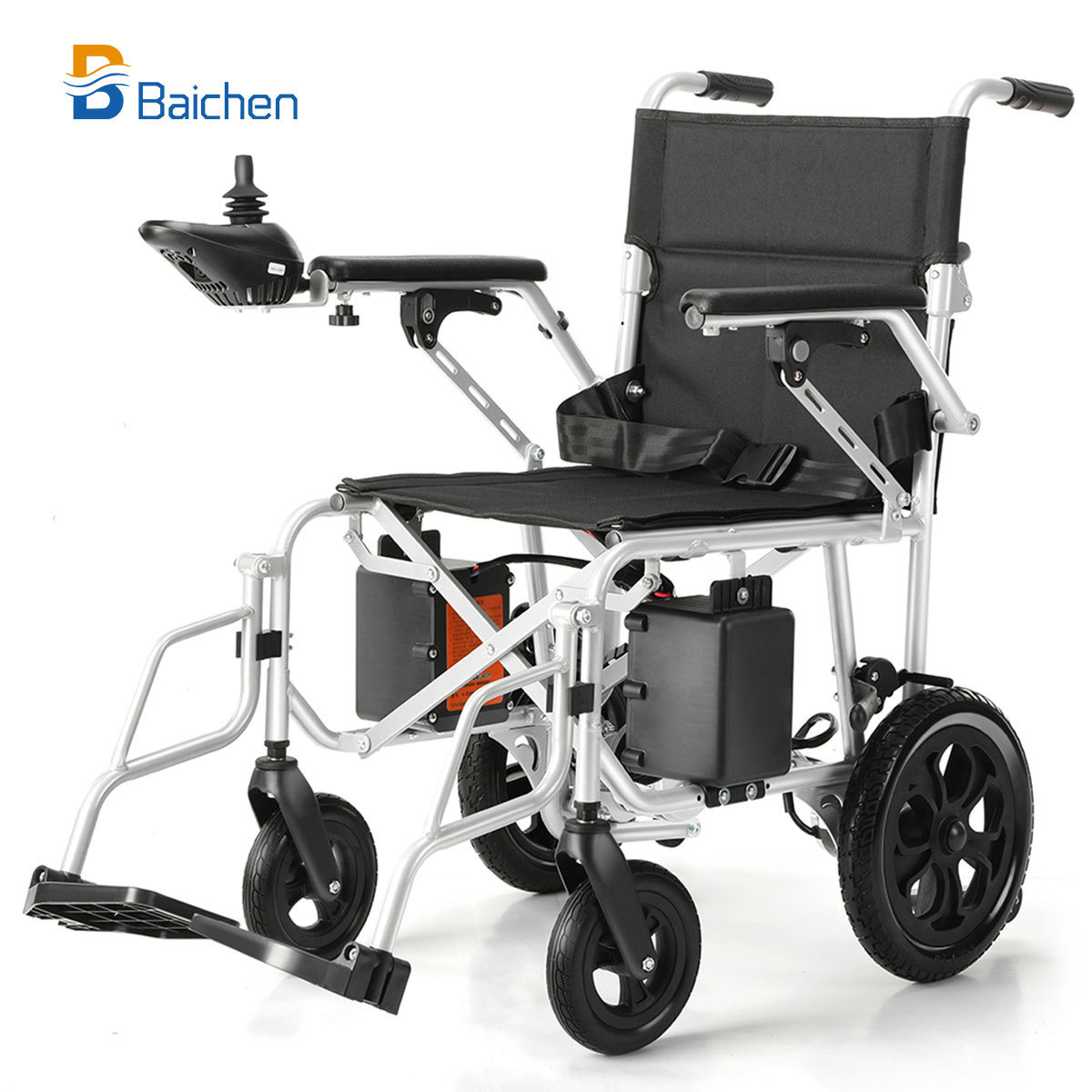 2024 Southeast Asia Foldable Ultra Lightest Steel Portable Folding Travel Wheel Chair Disabled Electric Wheelchair For Elderly