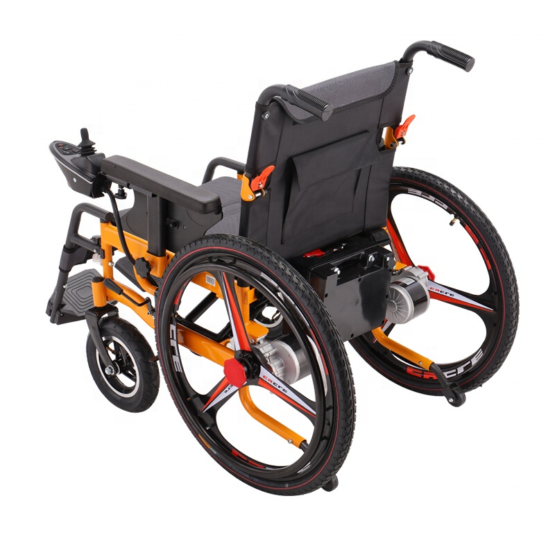 2023 hot Sell Special Cool handicapped electric Wheelchairs Smart and lightweight electric Wheelchair