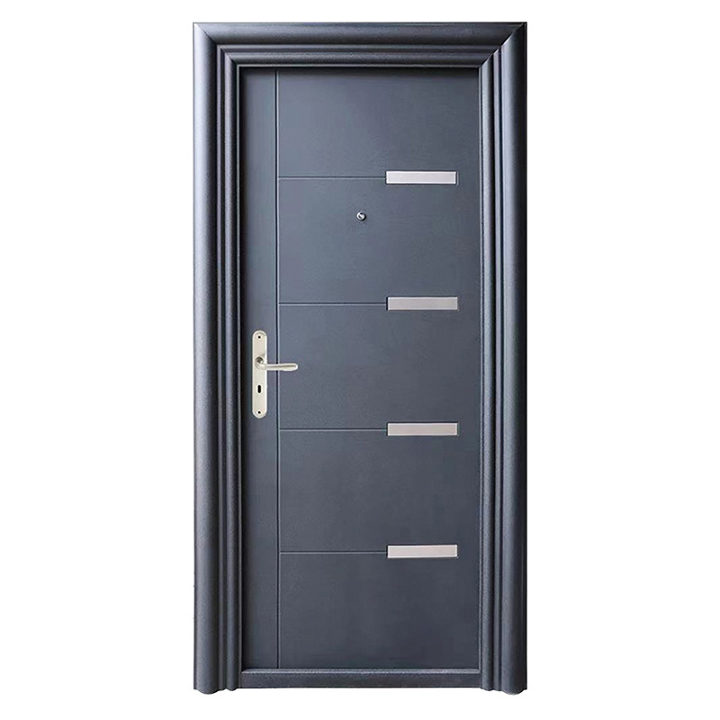 Door supplier in China Wholesale Price Condominium Entry Security Steel Door Exterior Security Steel Metal Door