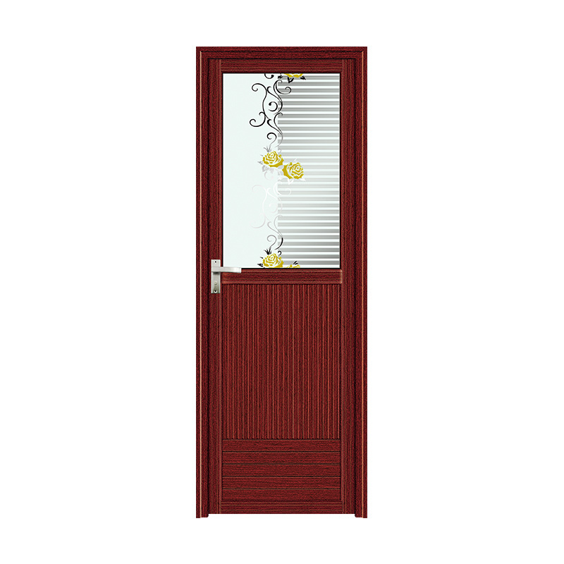 Factory wholesale price exterior door aluminum frosted glass swing bathroom doors