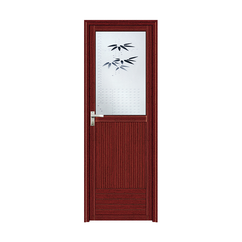 Factory wholesale price exterior door aluminum frosted glass swing bathroom doors