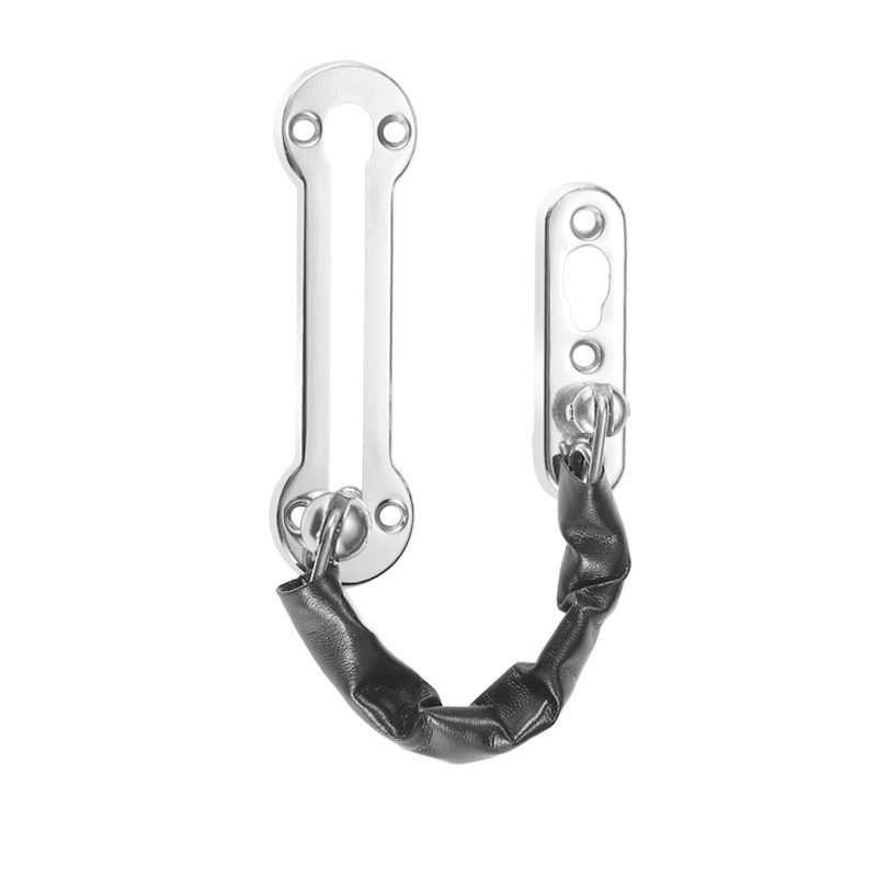 Wholesale Security Door Guard Locks Stainless Steel Metal Door Safety Chain Door Chain Lock