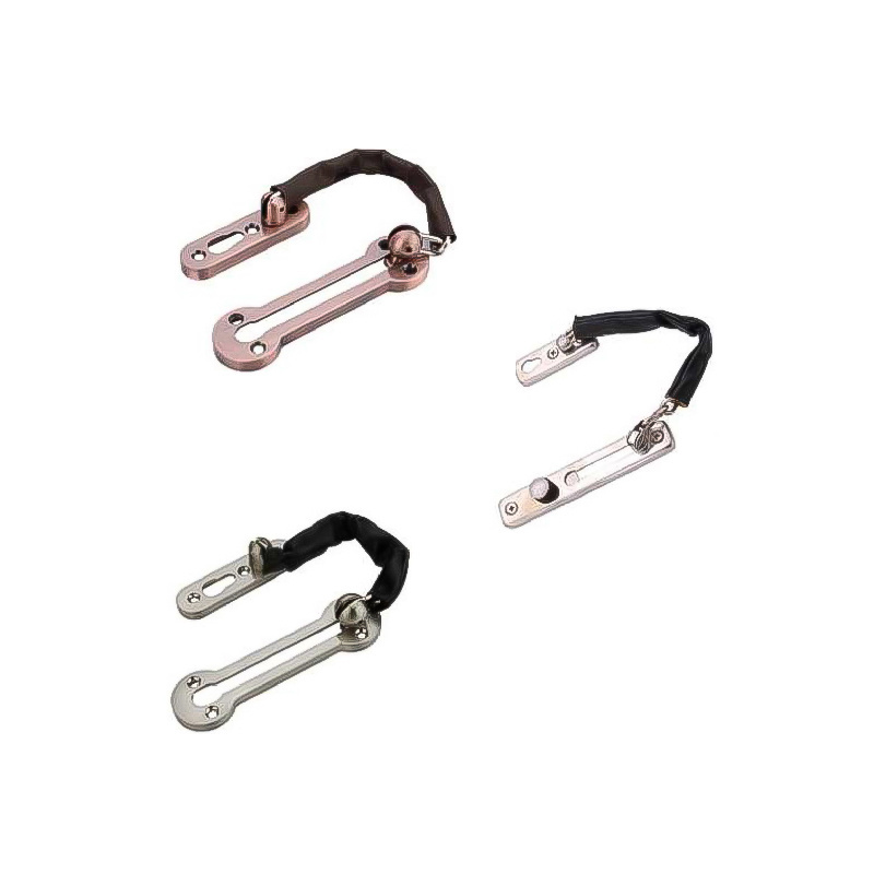 Wholesale Security Door Guard Locks Stainless Steel Metal Door Safety Chain Door Chain Lock