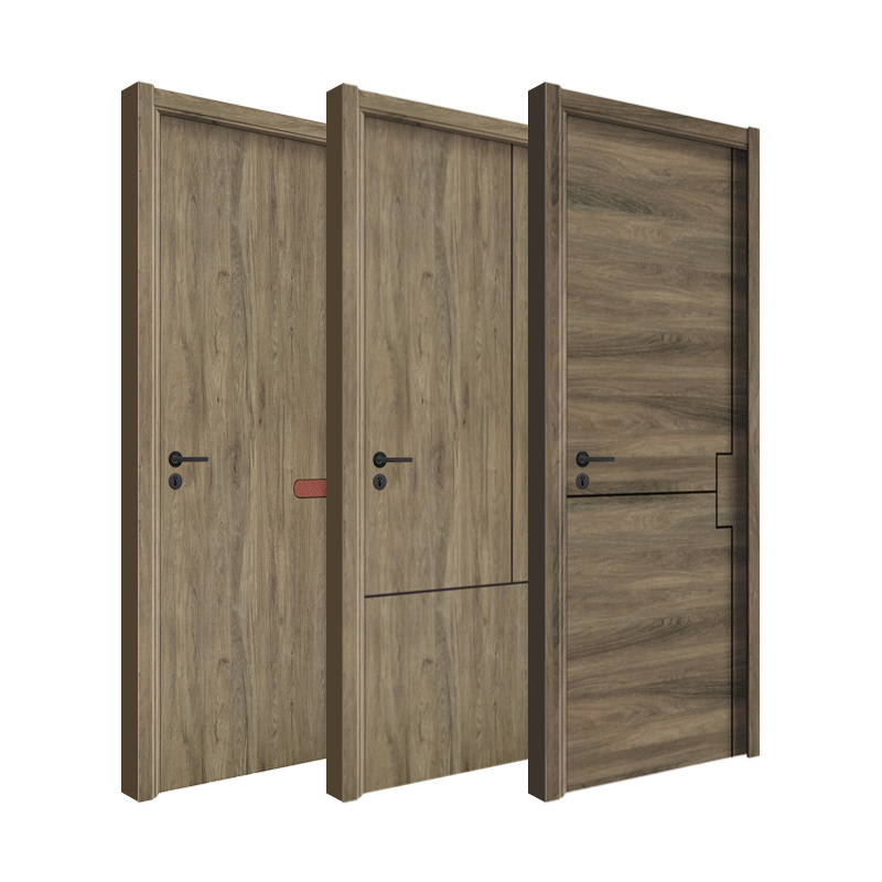 Supplier Indoor Wooden Doors Latest Design Modern Home Door Modern Interior Room Door For House