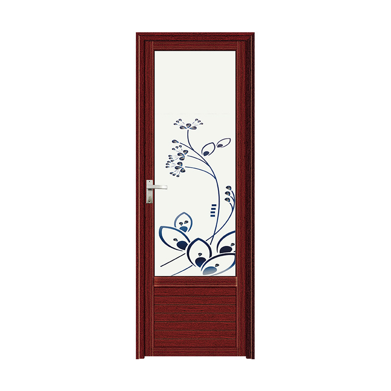 Manufacturer Newest Design Waterproof Aluminum Alloy Door Indoor Toilet Door