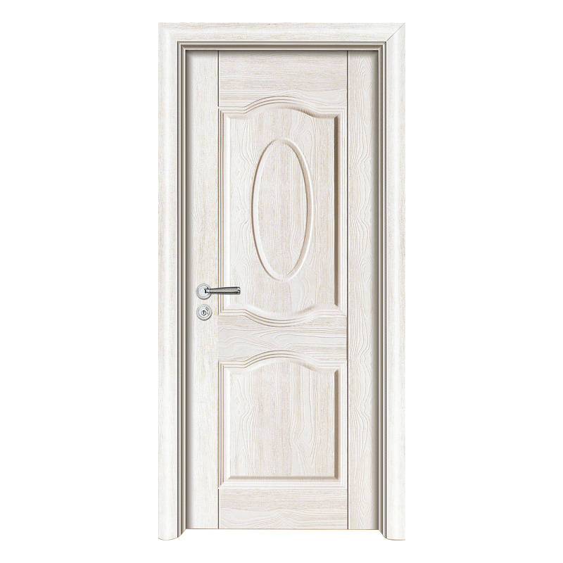 Manufacturer's Office Soundproof Solid Wood Door Simple White Bedroom Wood Door MDF Composite Door Panel