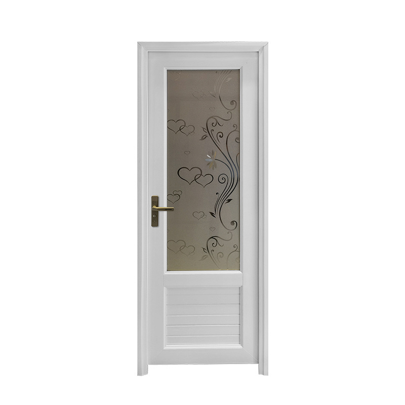 Customization Interior Plastic Door Modern White Bedroom Design Doors Simplicity PVC UPVC Door