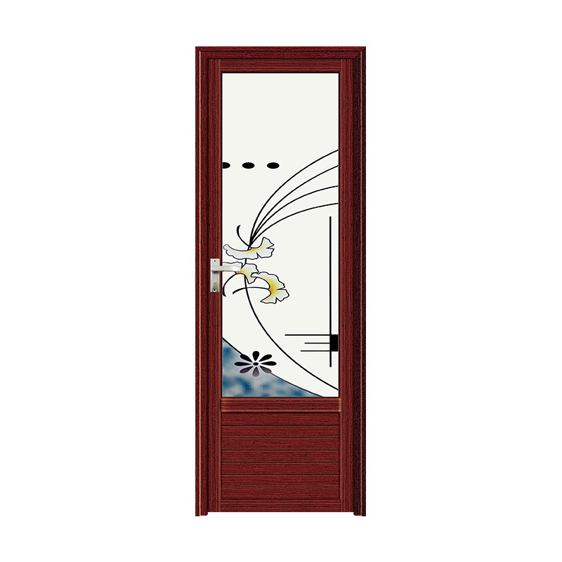 Manufacturer Newest Design Waterproof Aluminum Alloy Door Indoor Toilet Door