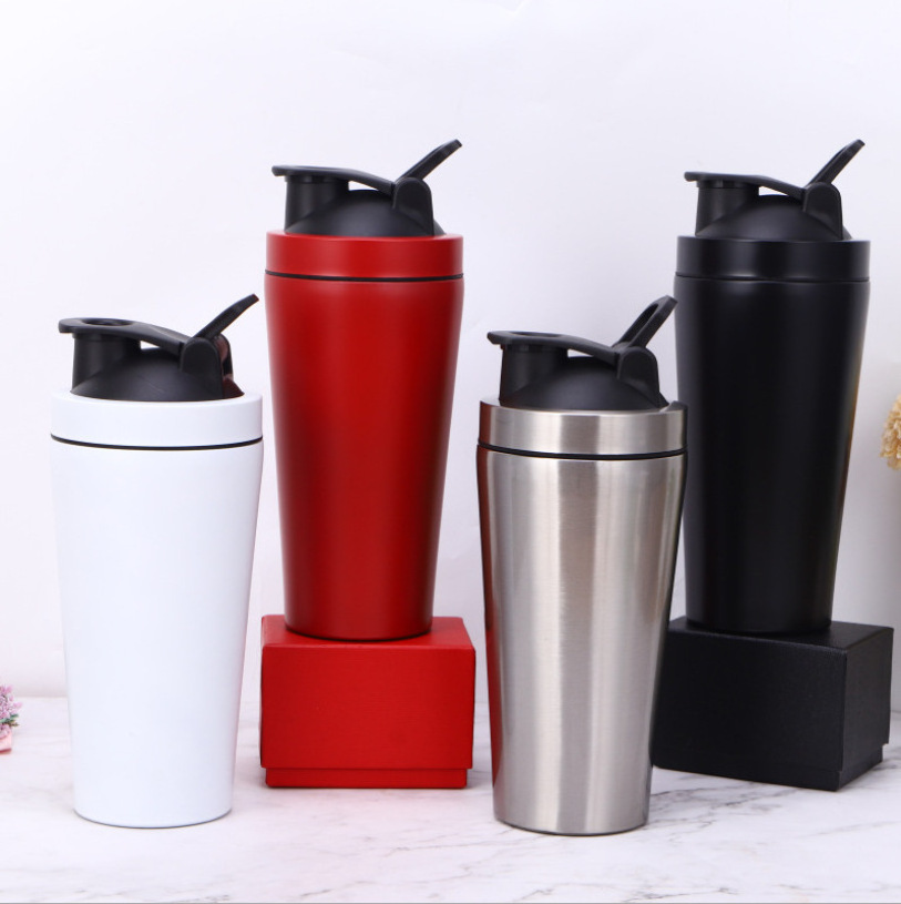 new product 2019 gym water bottles stainless steel shakers with logo protein gym shaker custom shaker cup