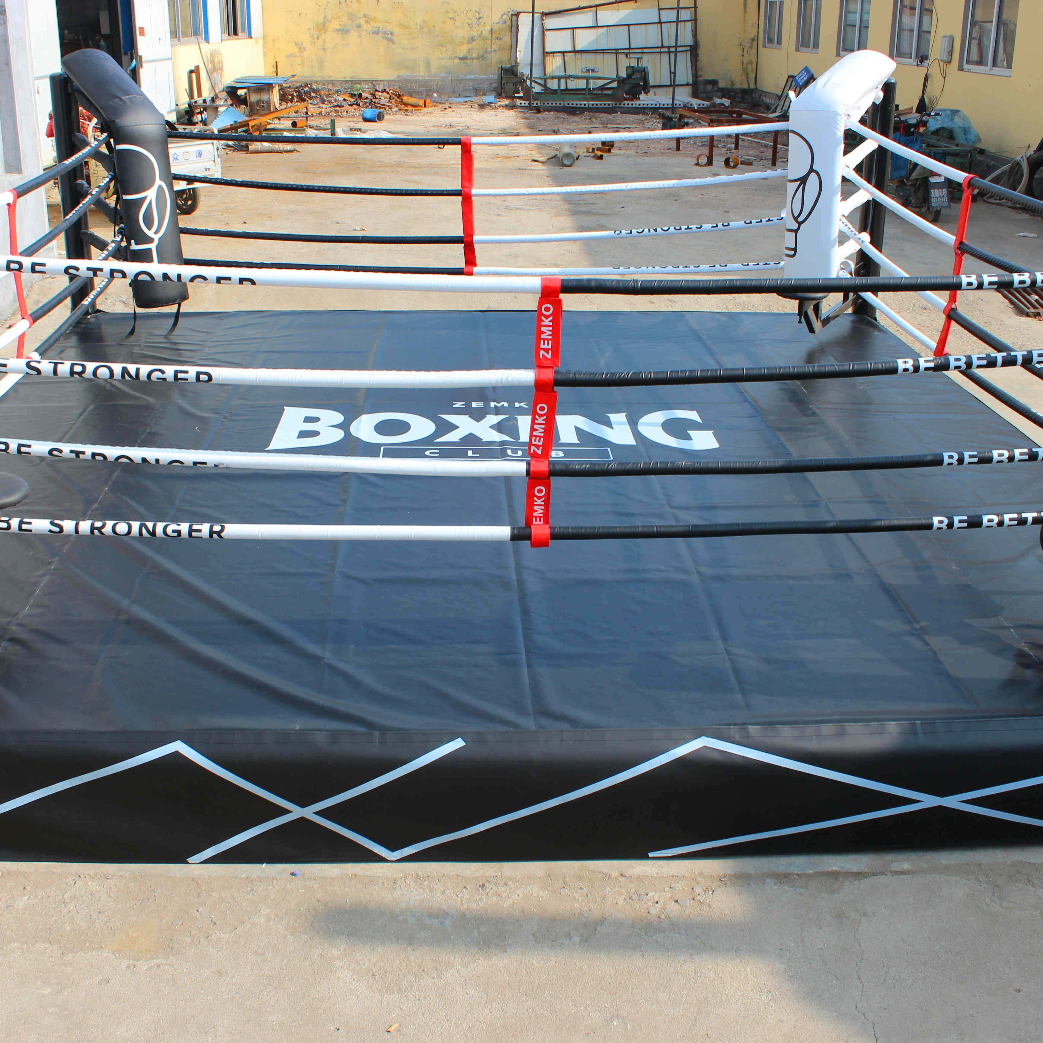 Kicking Boxing Equipment Portable Mma 8Mx8m Size Cage With Professional Quality Wrestling Ring For Kids