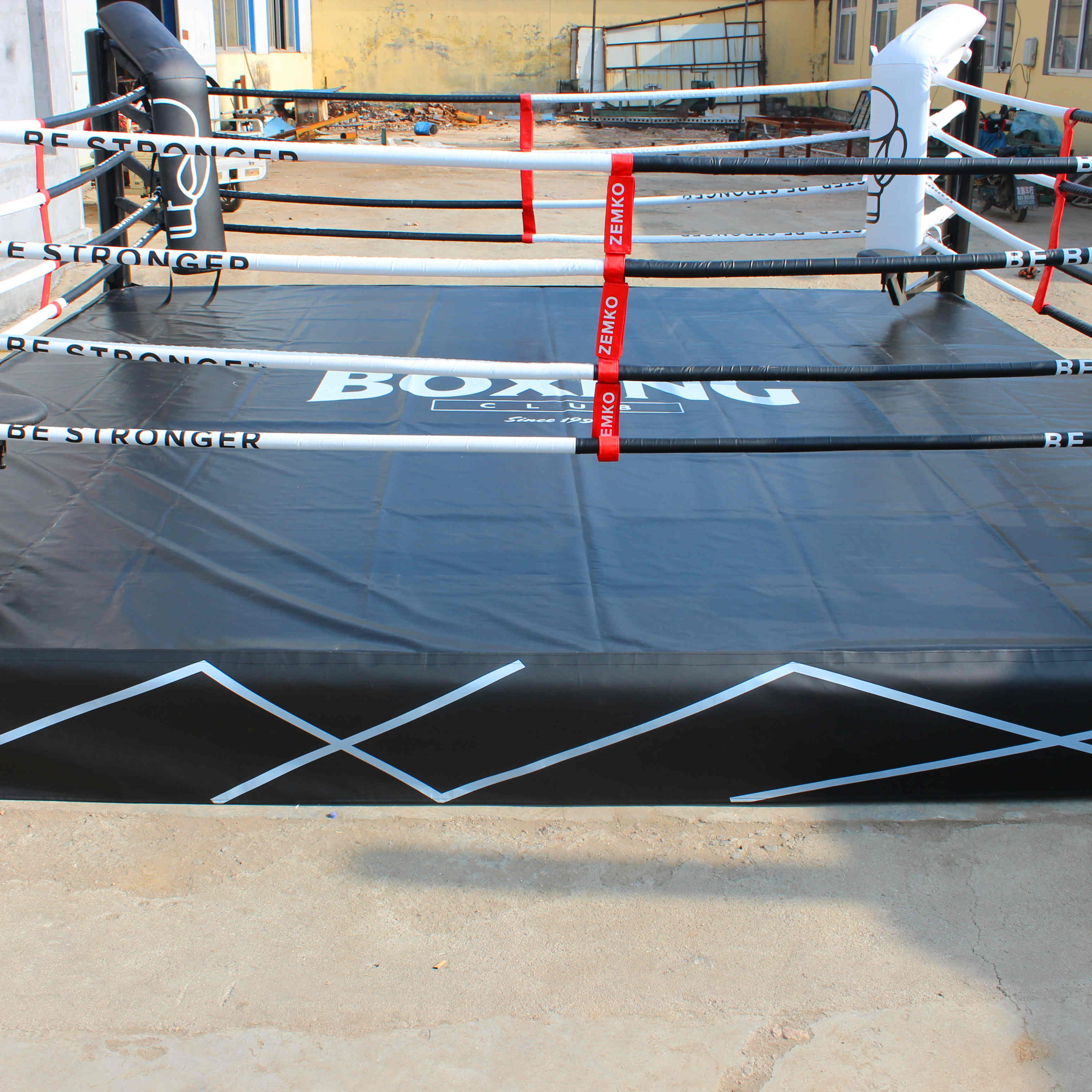 Kicking Boxing Equipment Portable Mma 8Mx8m Size Cage With Professional Quality Wrestling Ring For Kids