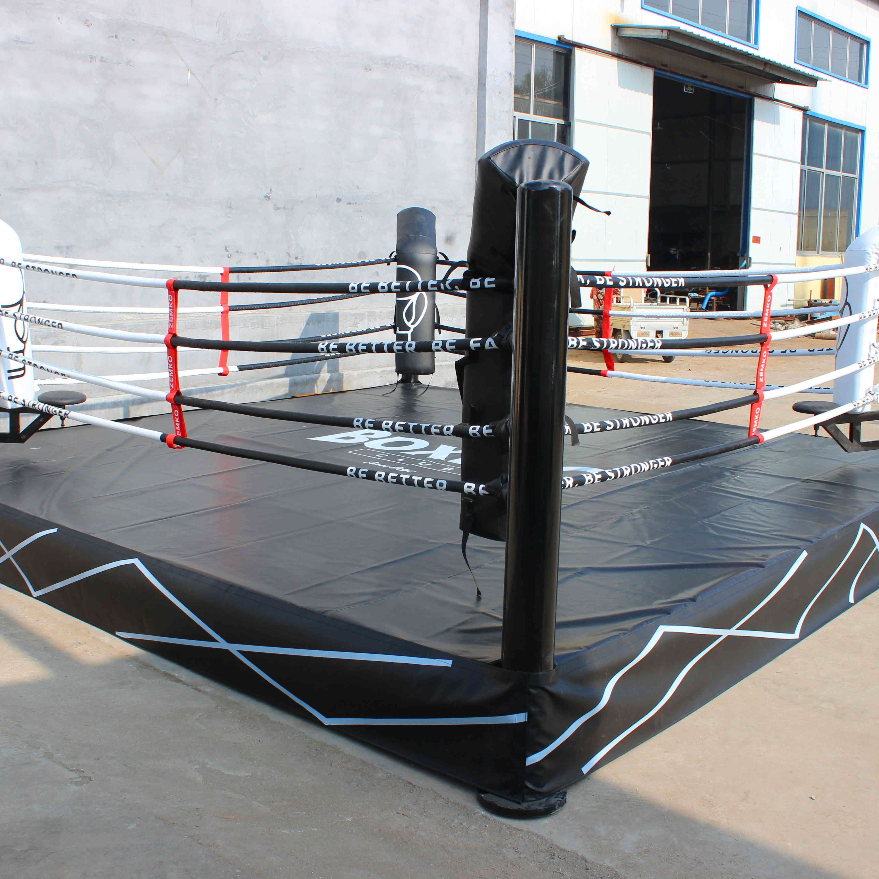 Kicking Boxing Equipment Portable Mma 8Mx8m Size Cage With Professional Quality Wrestling Ring For Kids