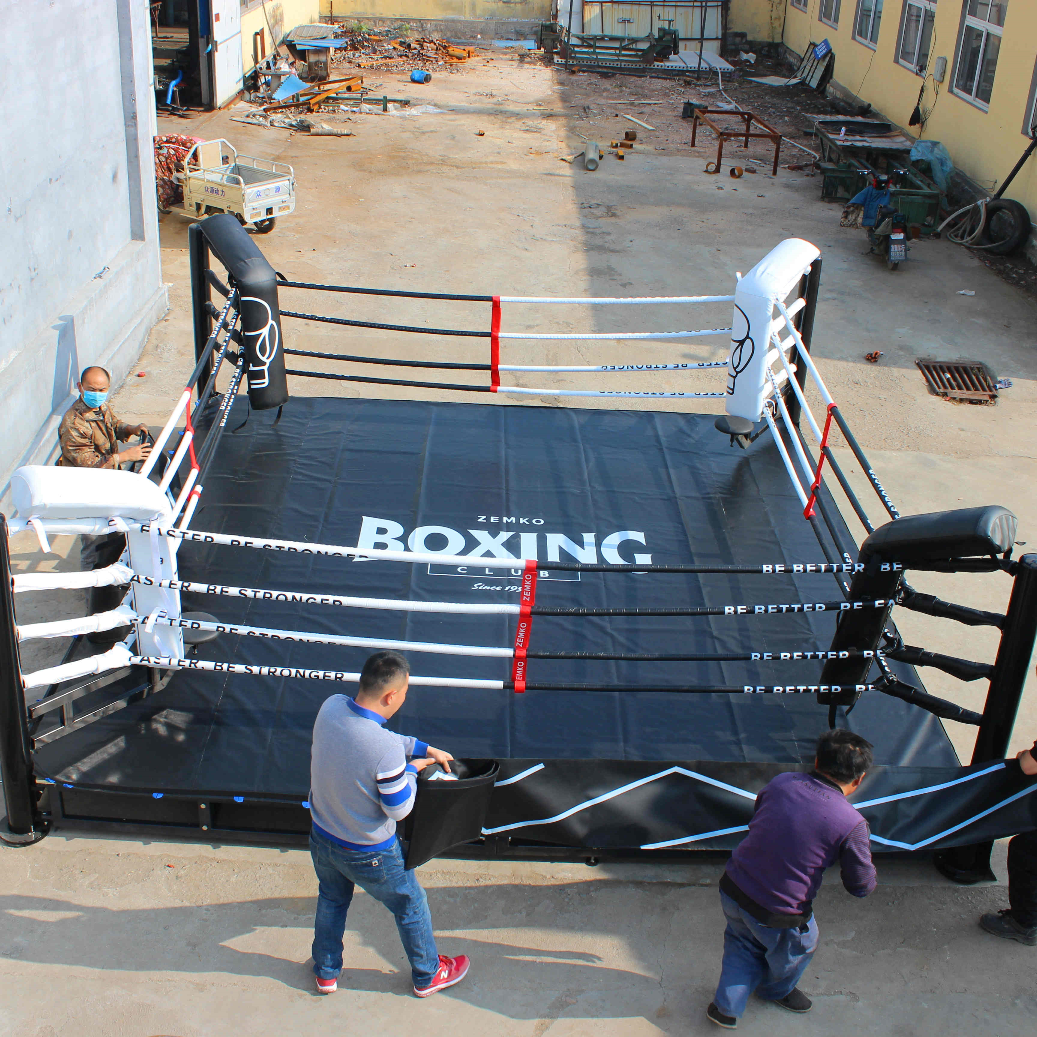 Equipment Wrestling Padding 5Mx5m Size Boxing Mat For Muaythai Portable Mma Ring