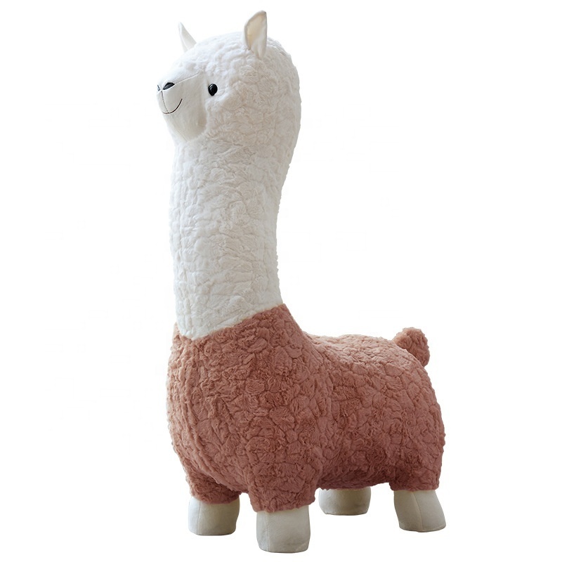 Cheap Modern Home Livingroom Bedroom Leisure Children Creative design modern soft fluffy cute & funny alpaca chair