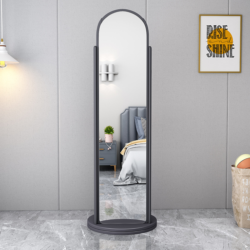 New arrival villa apartment bedroom home wearing mirror wooden floor standing dress up hanging clothes bag hat rack stand