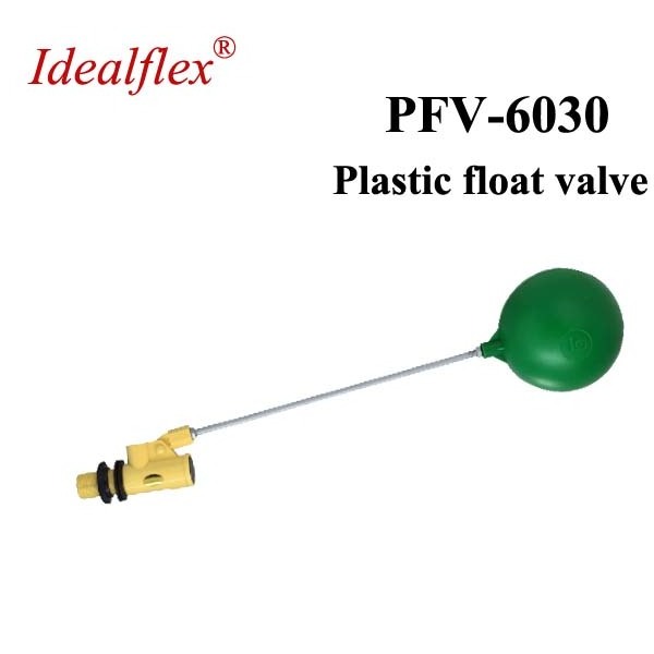 Idealflex Solor Brass Water Tank Plastic Float Valve