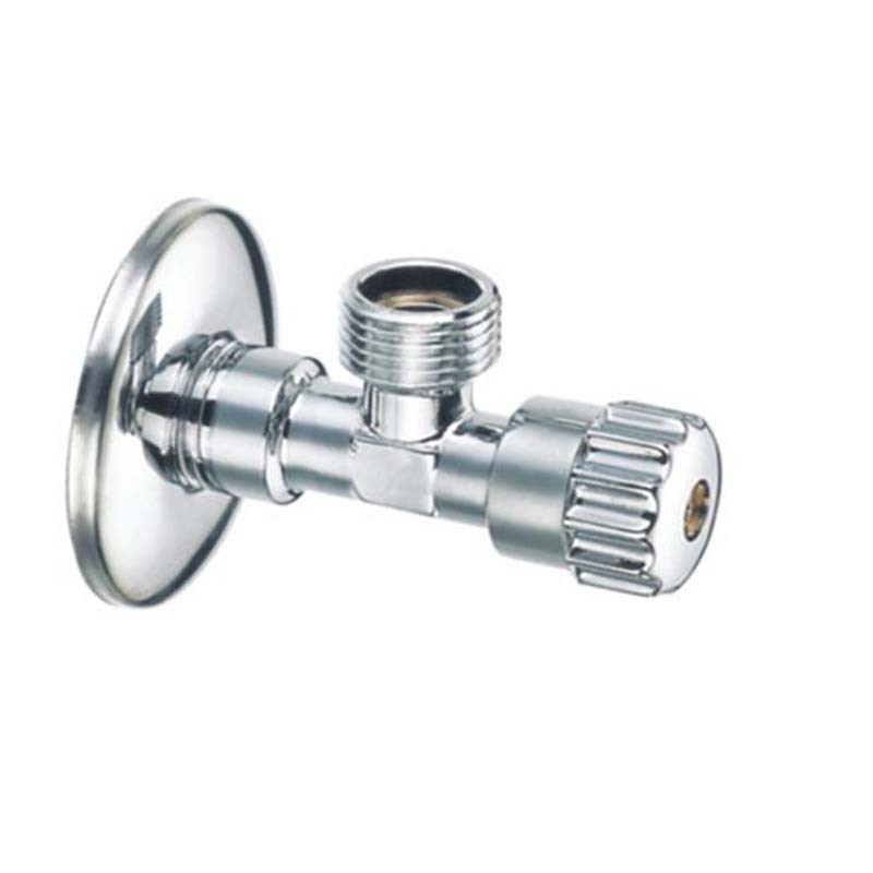 Chrome Brass Bathroom Kitchen Angle Stop Valve