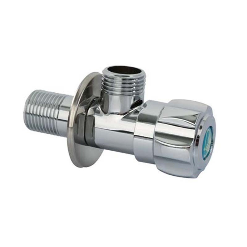 Chrome Brass Bathroom Kitchen Angle Stop Valve