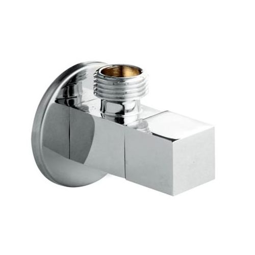 Chrome  Bathroom Kitchen Two way  Angle Stop Valve Brass