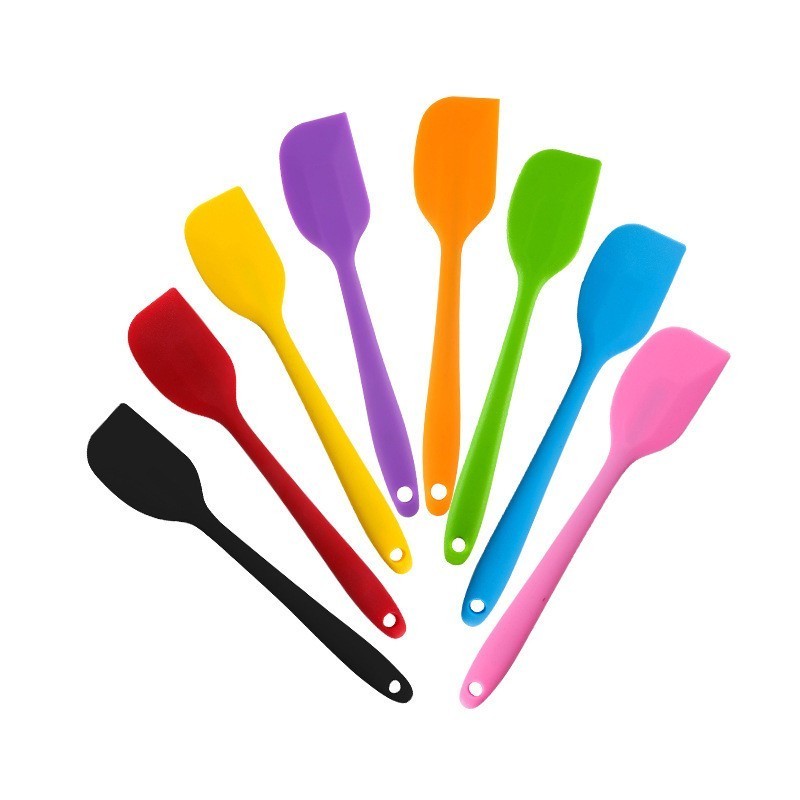 28cm weight 65g big size plastic silicone spatula Pastry Cake cooking butter scraper Kitchen baking tool