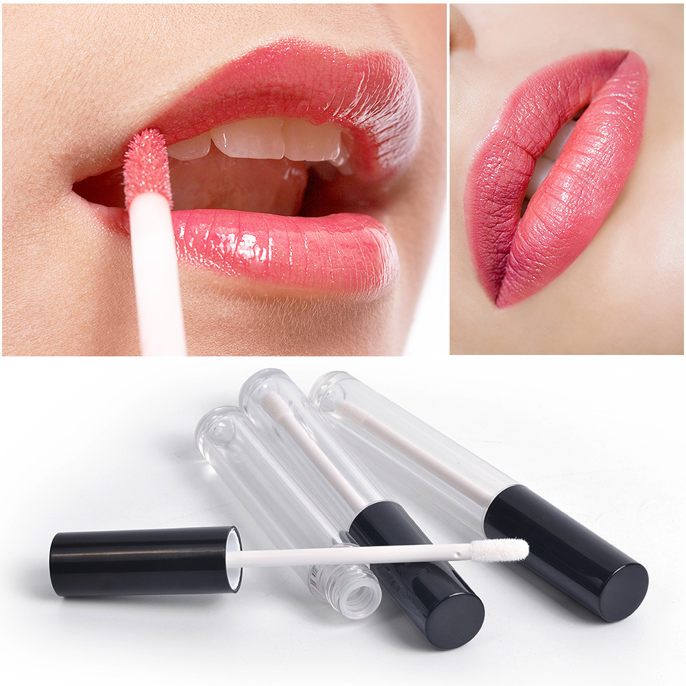 New style empty 10ml common mascara packaging tube with big brush wands Lip Gloss Container  eye liner container