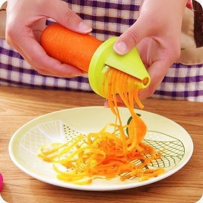 Kitchen multi-function vegetable cutter Creative spiral grater for home quick chopping of vegetables and fruits and vegetables