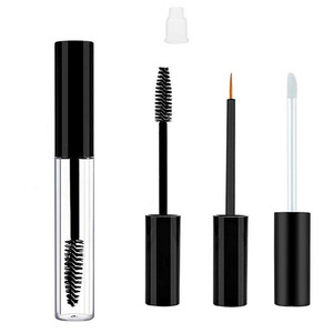 New style empty 10ml common mascara packaging tube with big brush wands Lip Gloss Container  eye liner container