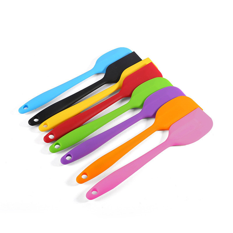 28cm weight 65g big size plastic silicone spatula Pastry Cake cooking butter scraper Kitchen baking tool