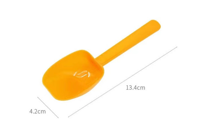 15g orange plastic pp shovel measuring spoon , protein soy powder milk powder scoop