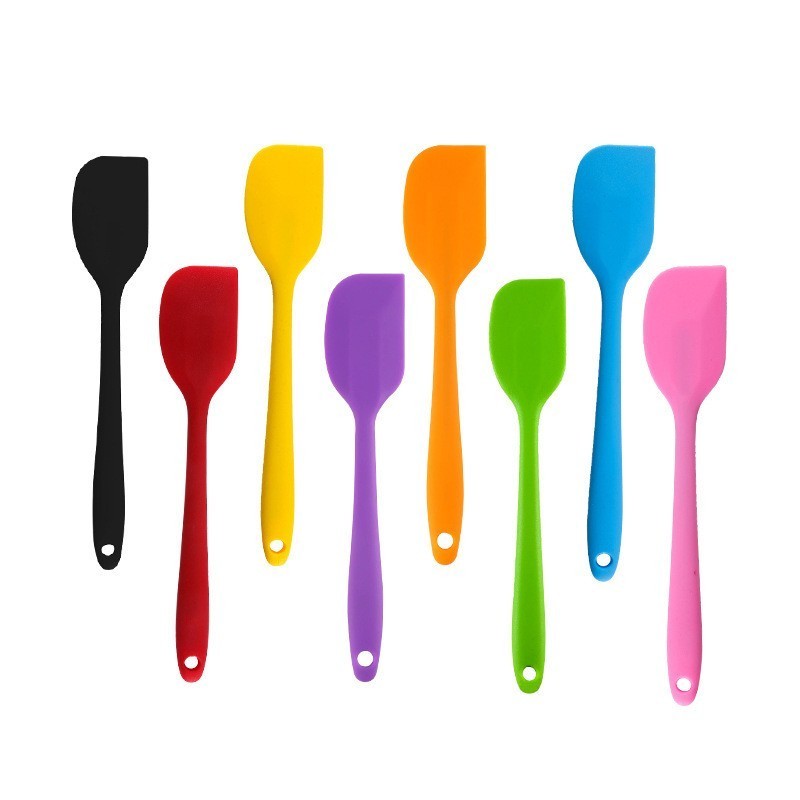 28cm weight 65g big size plastic silicone spatula Pastry Cake cooking butter scraper Kitchen baking tool