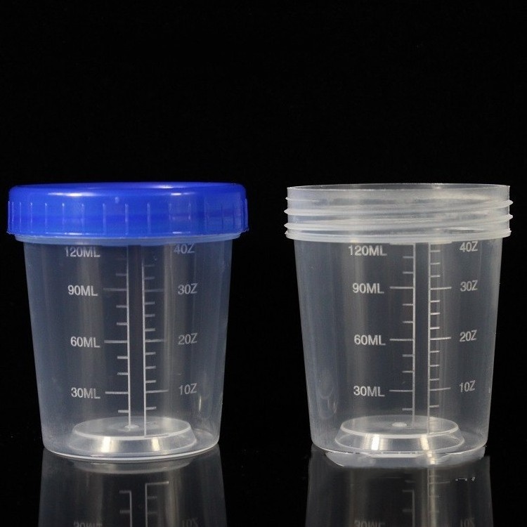 120ml measuring cup with scale bait cup transparent plastic pp experimental graduated measuring cup