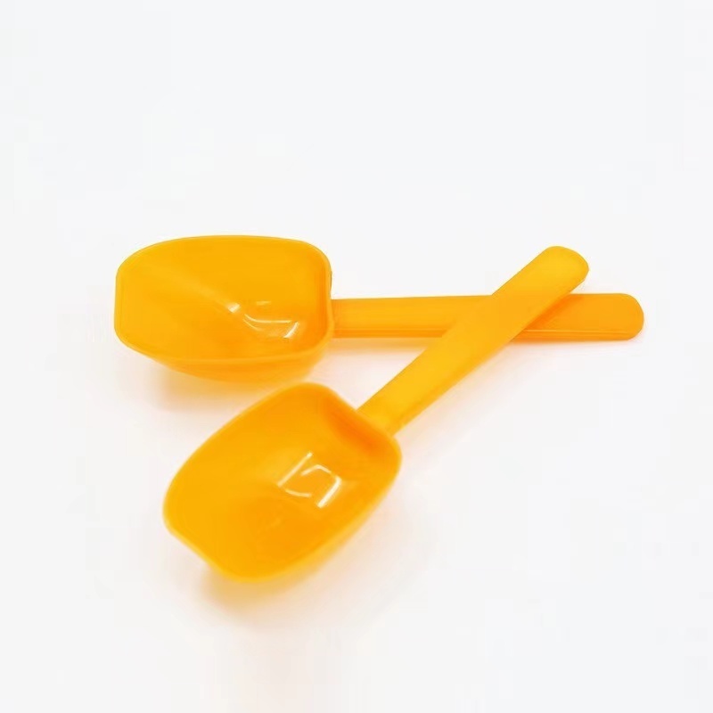 15g orange plastic pp shovel measuring spoon , protein soy powder milk powder scoop