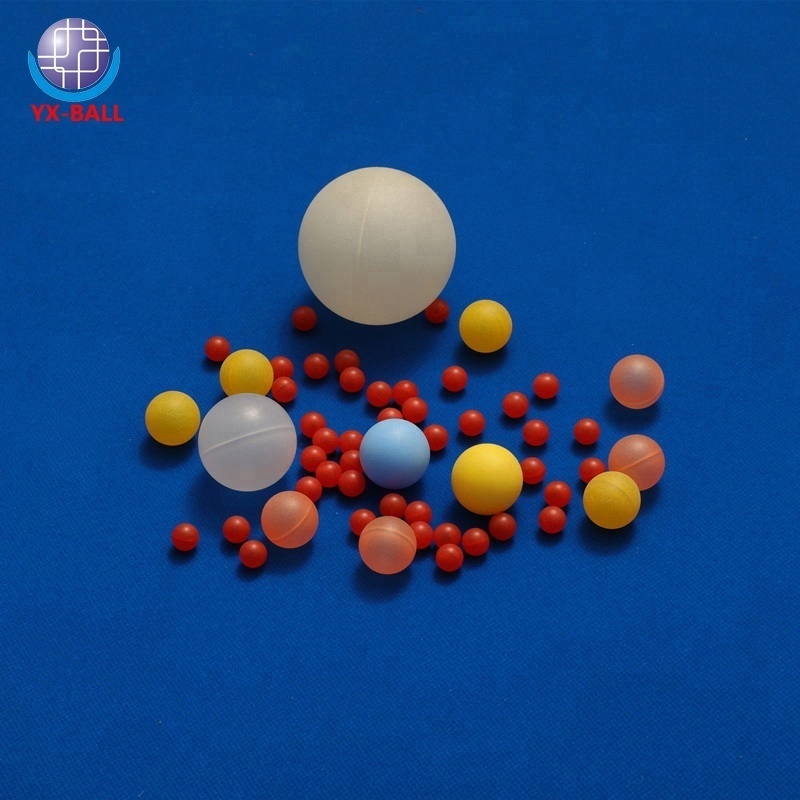 PP PA POM PTFE PEEK Plastic ball which is walk bead (made in china)