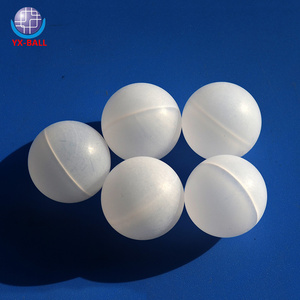 Hot sale10mm20mm25.4mm 35.56mm50mm PP polypropylene  hollow plastic floating ball