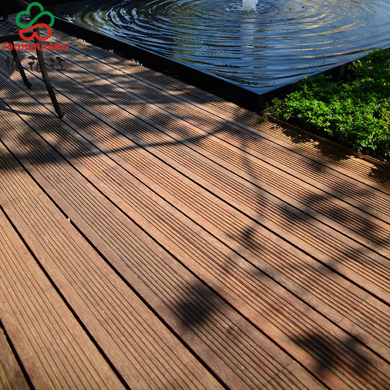 Fire Resistant Bamboo Decking, Strand Woven Bamboo Decking, Outdoor Bamboo Flooring