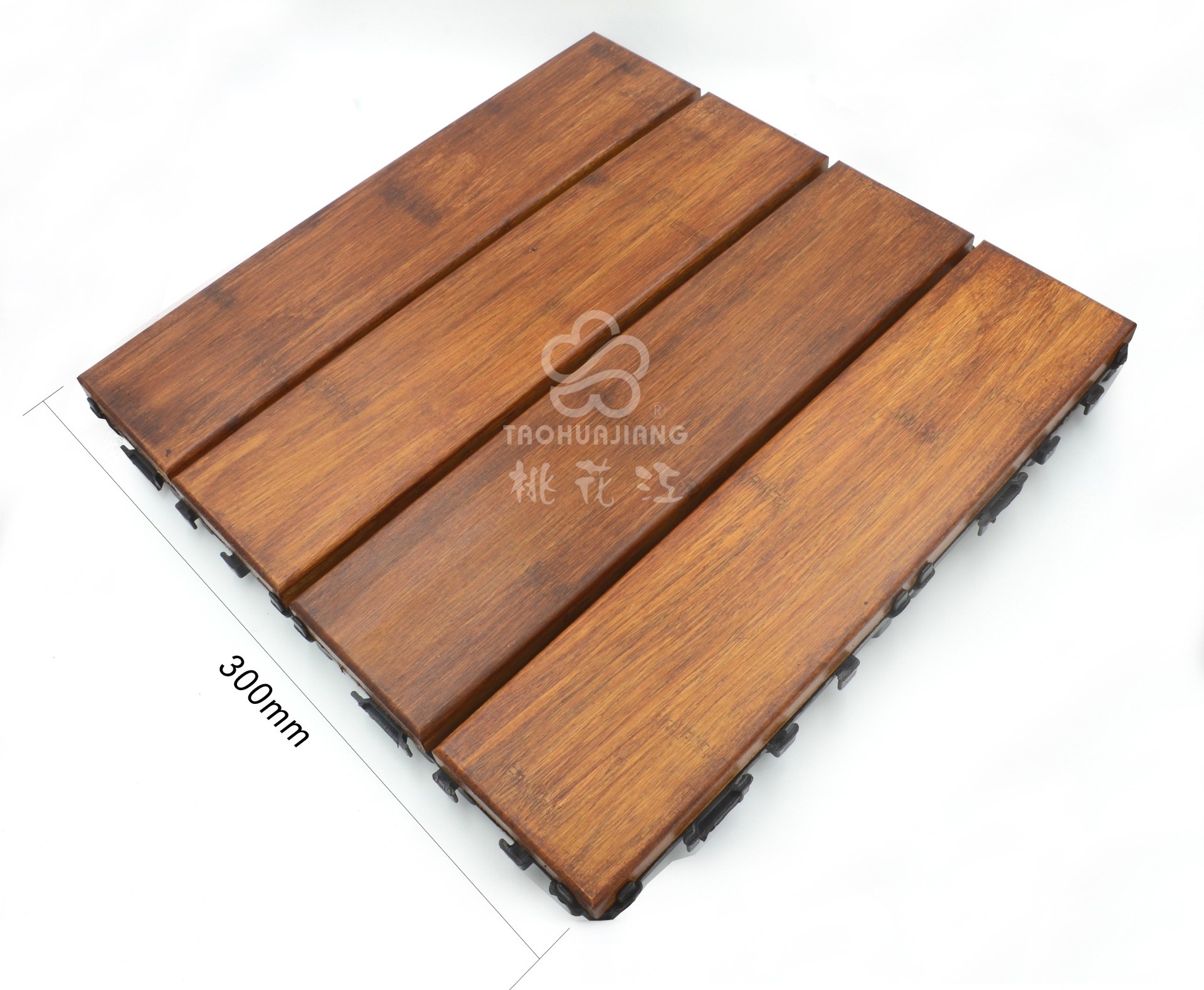 Outdoor Waterproof Carbonized Garden and Balcony Bamboo Boards Tiles