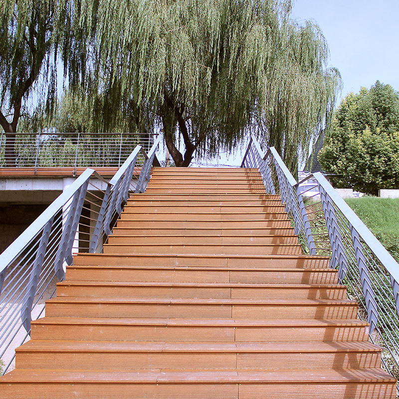 Fire Resistant Bamboo Decking, Strand Woven Bamboo Decking, Outdoor Bamboo Flooring