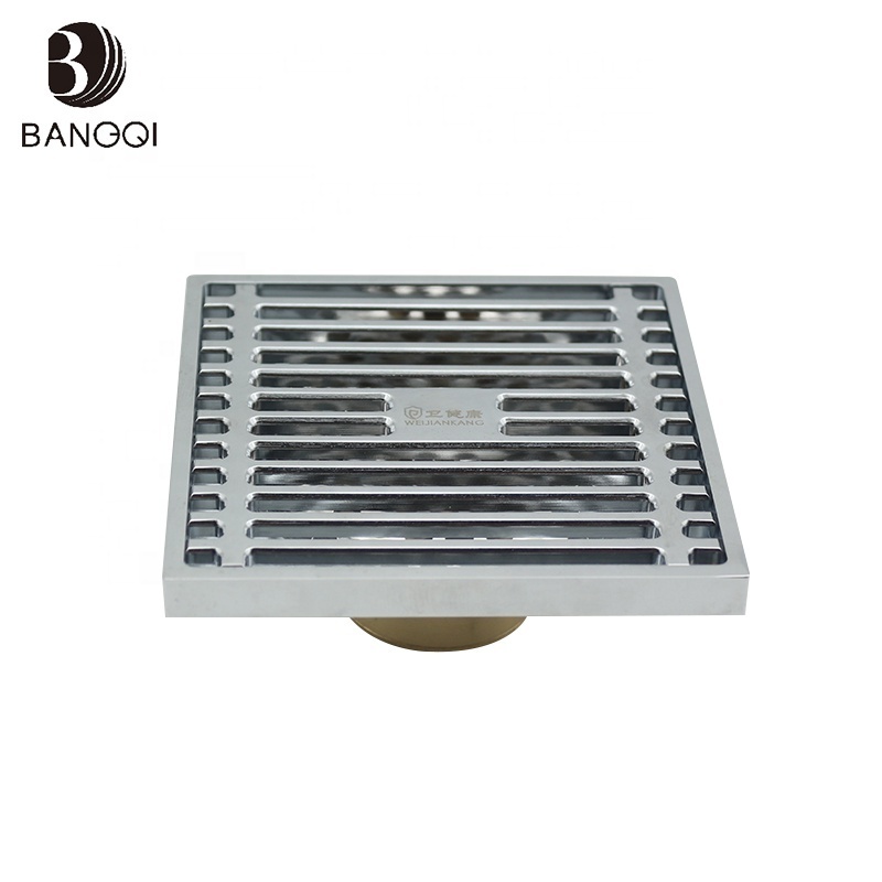 Backflow Preventer Sanitary Cleanout Garage Grates Cover Chrome Floor Drain