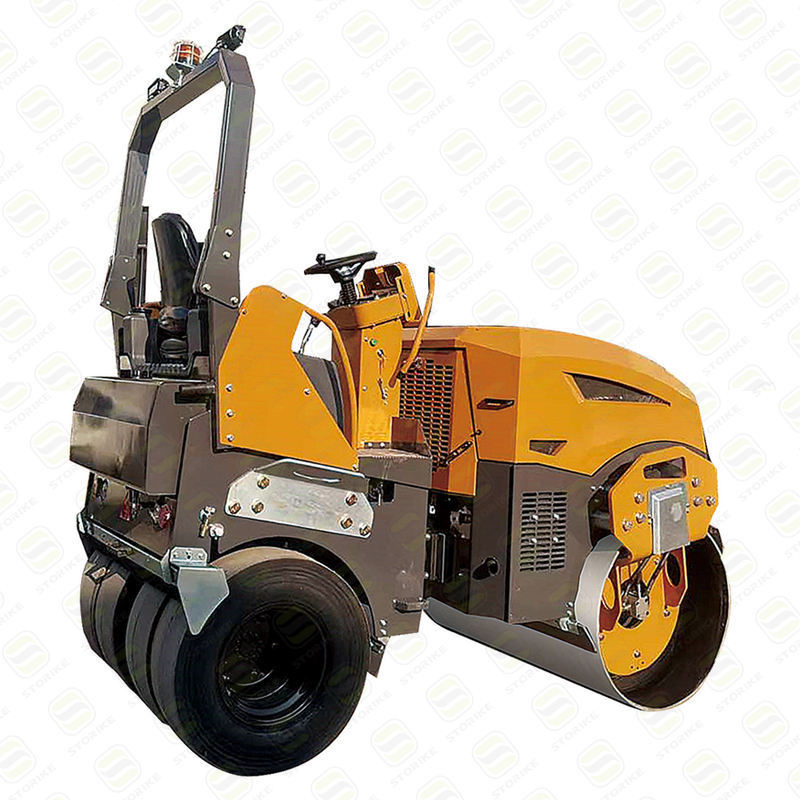 2 ton 3.5 ton 5 ton road roller with rubber tires ride on pneumatic road roller vibration rubber mounts for road roller