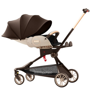 Baobaohao V9 China supply wholesale lightweight baby stroller one step folding baby cart